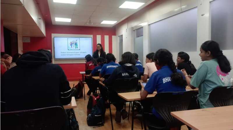 German A2 level teaching at Art of Language Pune